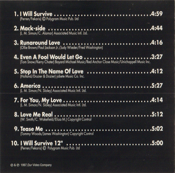 Gloria Gaynor : I Will Survive (CD, Comp)