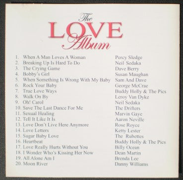 Various : The Love Album (CD, Comp, P/Unofficial)