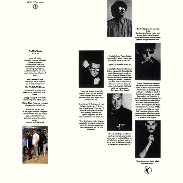 Frankie Goes To Hollywood : The Power Of Love (12", Single, Env)