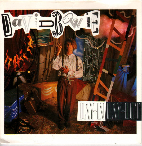 David Bowie : Day-In Day-Out (7", Single, Bla)