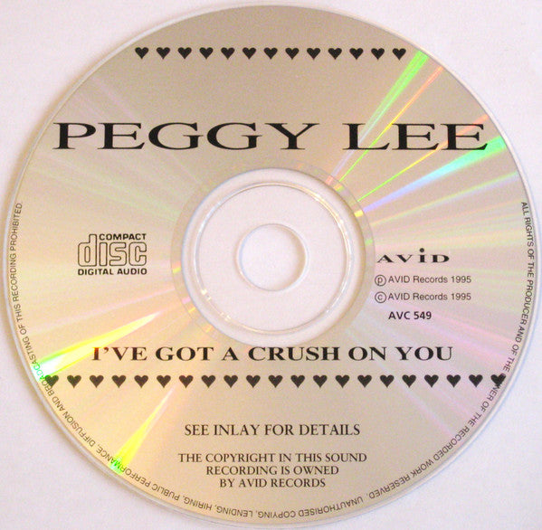 Peggy Lee : I've Got A Crush On You (CD, Comp)