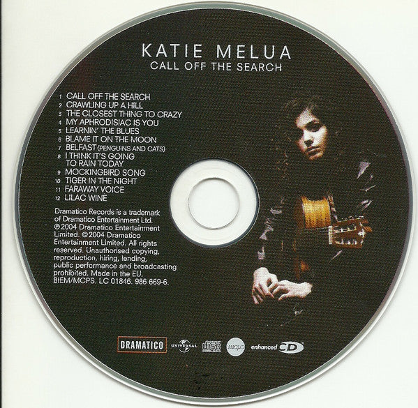 Katie Melua : Call Off The Search (CD, Album, Enh)