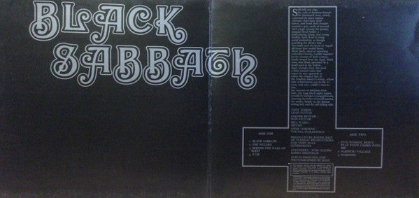 Black Sabbath : Black Sabbath (LP, Album, Gat)