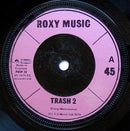Roxy Music : Trash (7", Single, Mau)