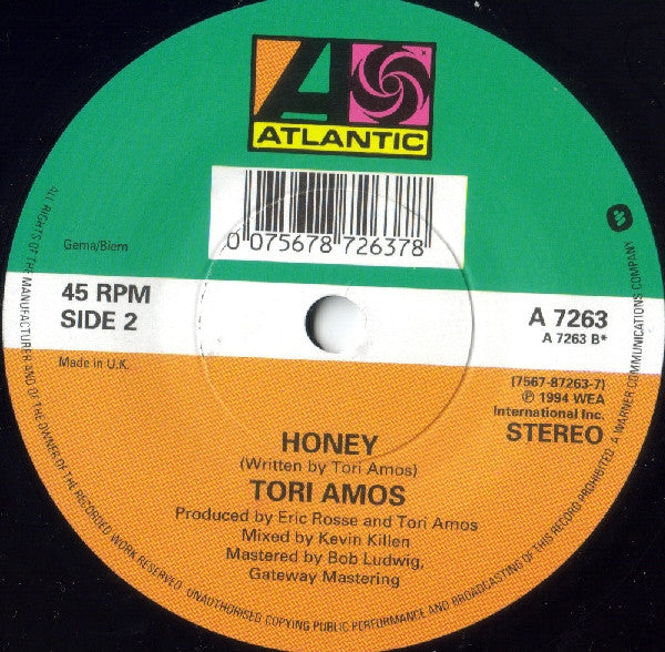 Tori Amos : Pretty Good Year (7", Single)