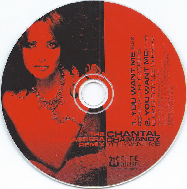 Chantal Chamandy : You Want Me (The Lee-Cabrera Remix) (CD, Single)