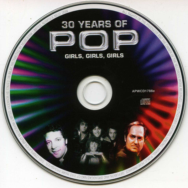 Various : 30 Years Of Pop Girls, Girls, Girls (CD, Comp)