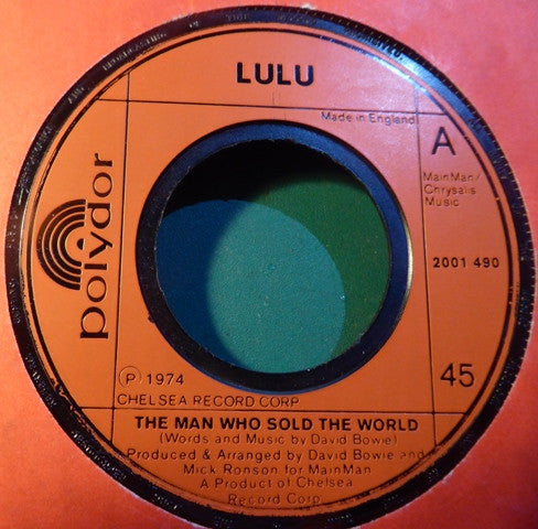 Lulu : The Man Who Sold The World (7", Single, Jukebox)
