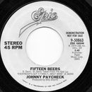 Johnny Paycheck : Fifteen Beers (7", Single, Promo)