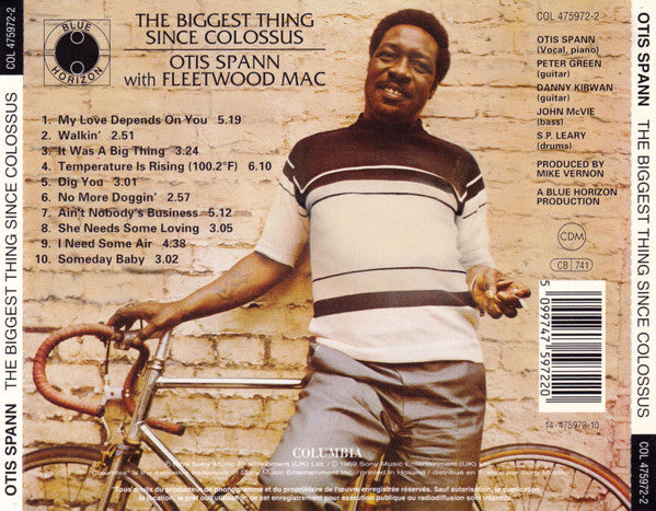 Otis Spann With Fleetwood Mac : The Biggest Thing Since Colossus.... (CD, Album, RE)