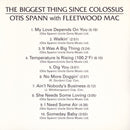Otis Spann With Fleetwood Mac : The Biggest Thing Since Colossus.... (CD, Album, RE)