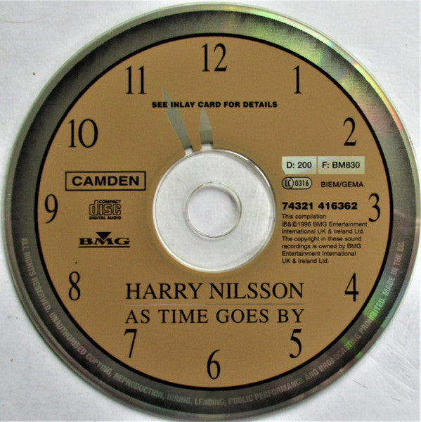 Harry Nilsson : As Time Goes By: The Complete Schmilsson In The Night (CD, Comp)