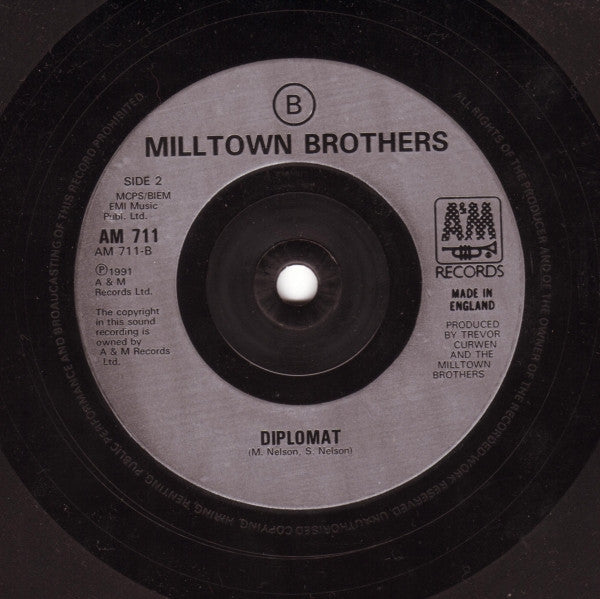 Milltown Brothers : Which Way Should I Jump? (7", Single)