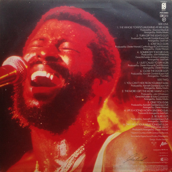 Teddy Pendergrass : Ready For... (LP, Comp)