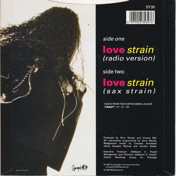 Kym Mazelle : Love Strain (7", Single)