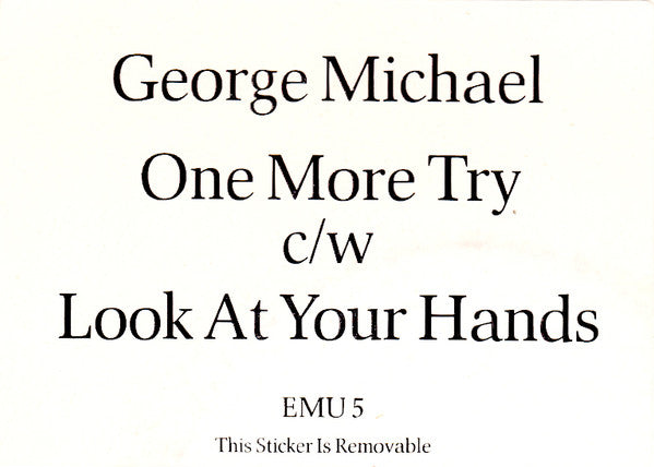 George Michael : One More Try (7", Single)