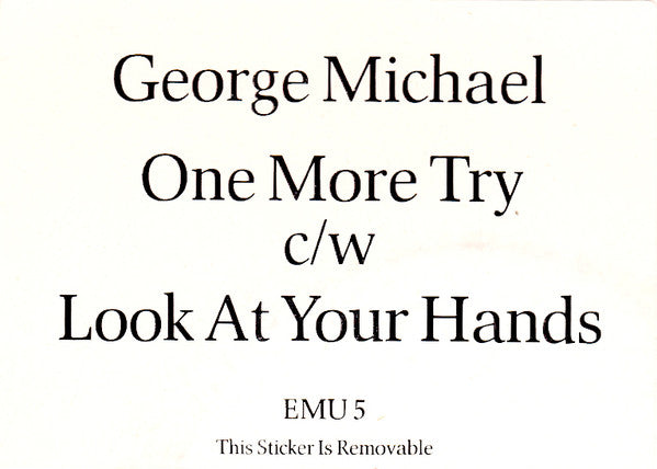 George Michael : One More Try (7", Single)