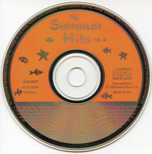 Various : Summer Hits Vol 2 (CD, Comp)