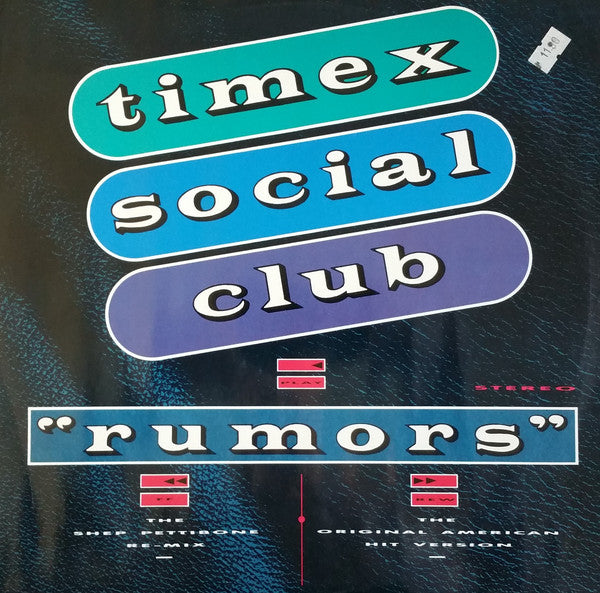 Timex Social Club : Rumors (12")