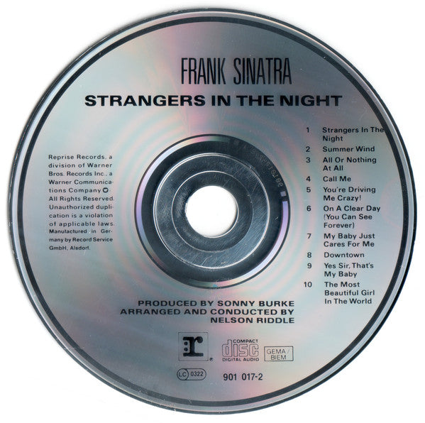 Frank Sinatra : Strangers In The Night (CD, Album, RE)