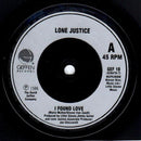 Lone Justice : I Found Love (7", Single)