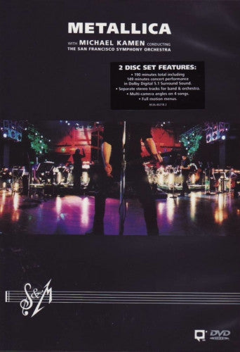 Metallica With Michael Kamen Conducting The San Francisco Symphony Orchestra* : S&M (2xDVD-V, Multichannel, PAL)