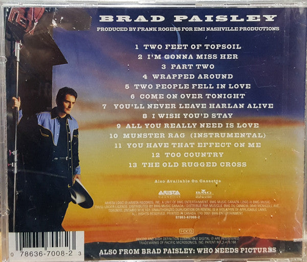 Brad Paisley : Part II (HDCD, Album)