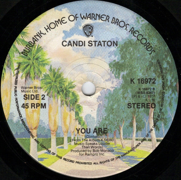 Candi Staton : Nights On Broadway  (7", Single)