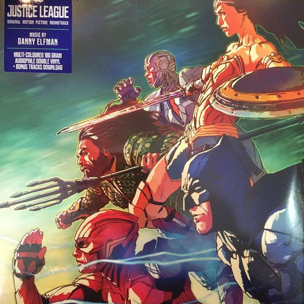 Danny Elfman : Justice League (Original Motion Picture Soundtrack) (2xLP, Album, 180)