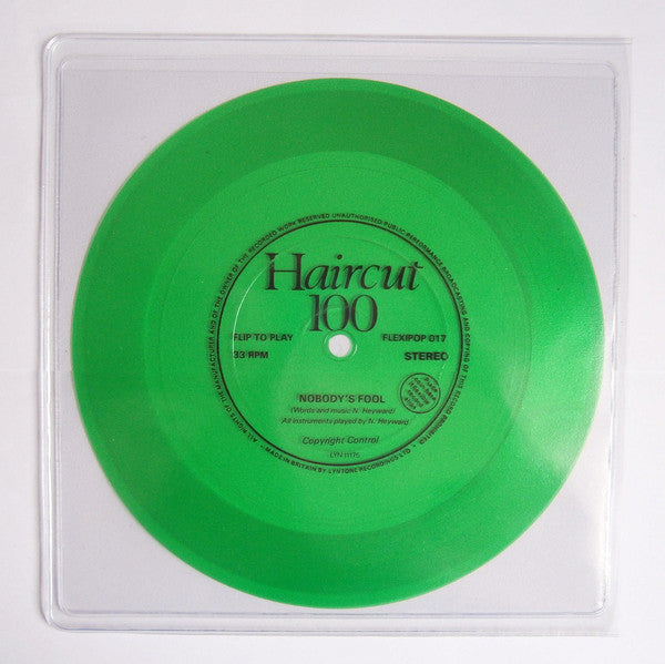 Haircut 100* : Nobody's Fool (Flexi, 7", S/Sided, Gre)