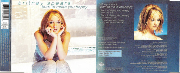 Britney Spears : Born To Make You Happy (CD, Single)