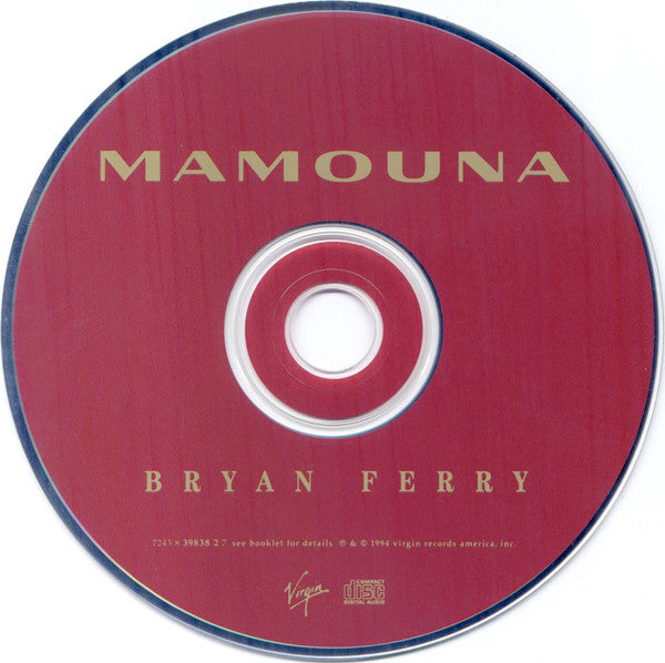 Bryan Ferry : Mamouna (CD, Album)