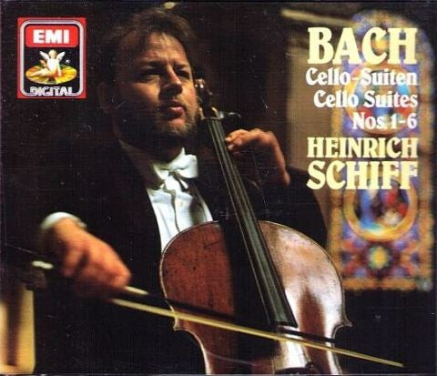 Johann Sebastian Bach - Heinrich Schiff : Cello-Suiten - Cello Suites - Nos. 1-6 (2xCD, Album)