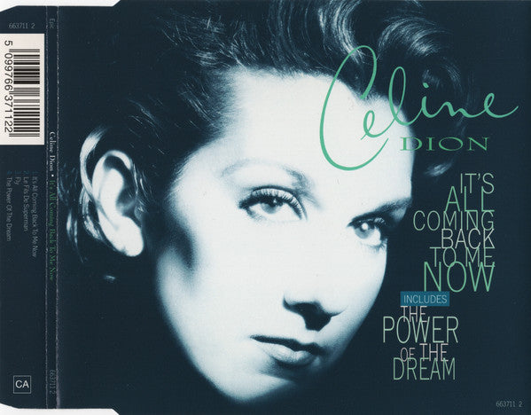 Céline Dion : It's All Coming Back To Me Now (CD, Single)