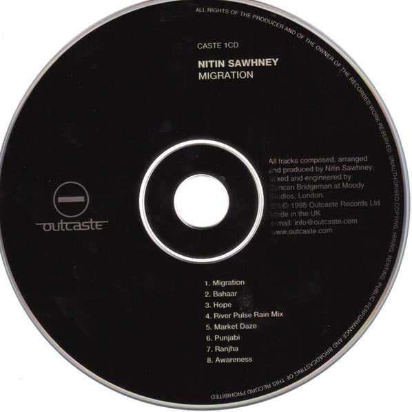 Nitin Sawhney : Migration (CD, Album)