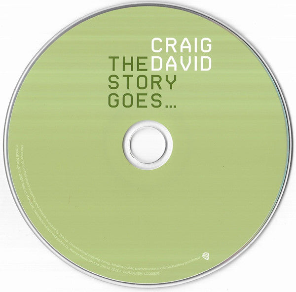 Craig David : The Story Goes... (CD, Album)