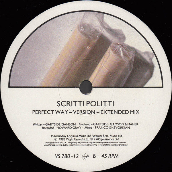 Scritti Politti : Perfect Way (12", Single)