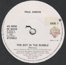 Paul Simon : The Boy In The Bubble (Remix} (7", Single, Pap)