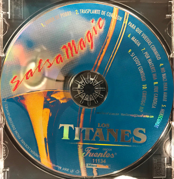 Los Titanes : Salsa Magic (CD, Album)