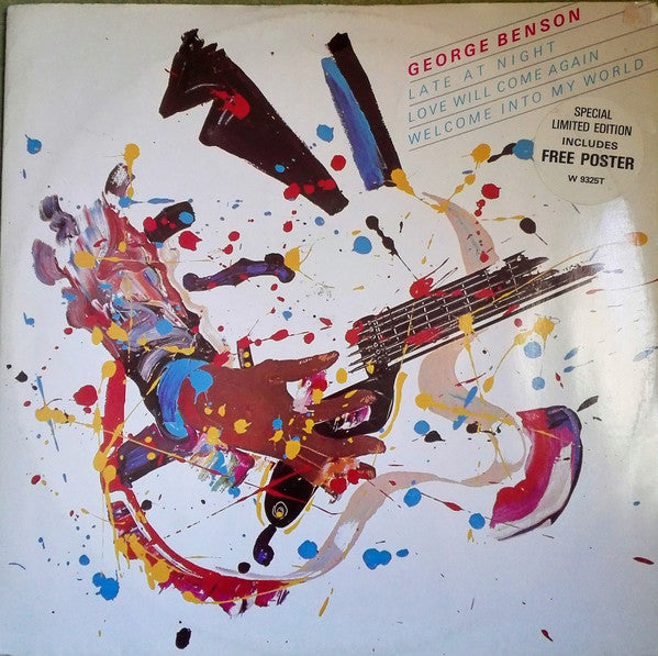 George Benson : Late At Night (12", Maxi, Ltd, wit)