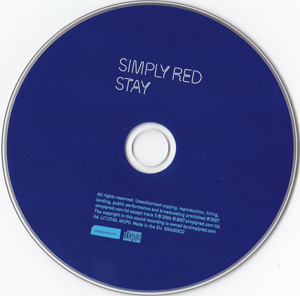 Simply Red : Stay (CD, Album)