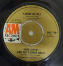Herb Alpert And The Tijuana Brass* : Casino Royale (7", Single, Pus)