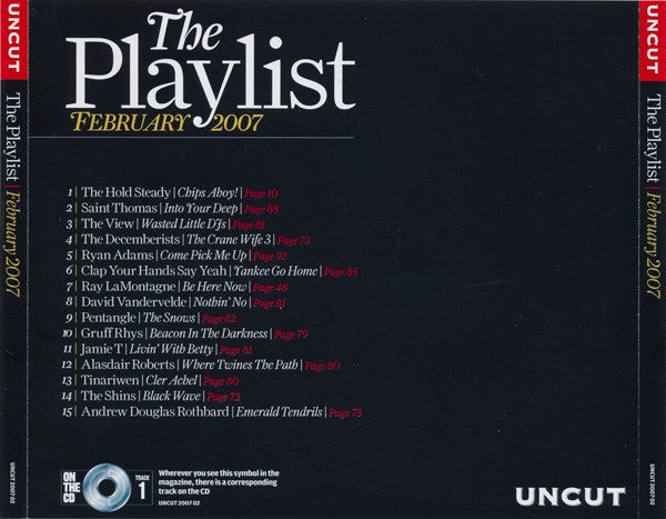 Various : The Playlist February 2007 (CD, Comp, Jew)