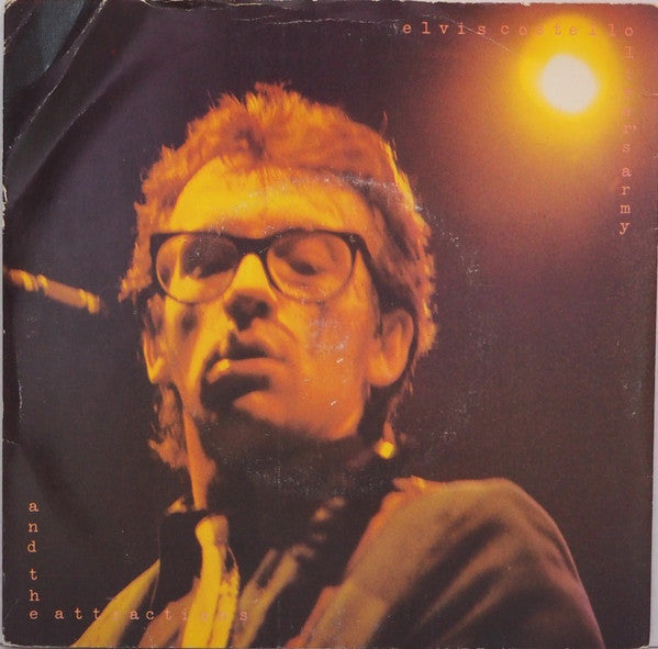 Elvis Costello & The Attractions : Oliver's Army (7", Single, WEA)