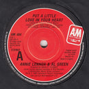 Annie Lennox & Al Green : Put A Little Love In Your Heart (7", Single, Pap)