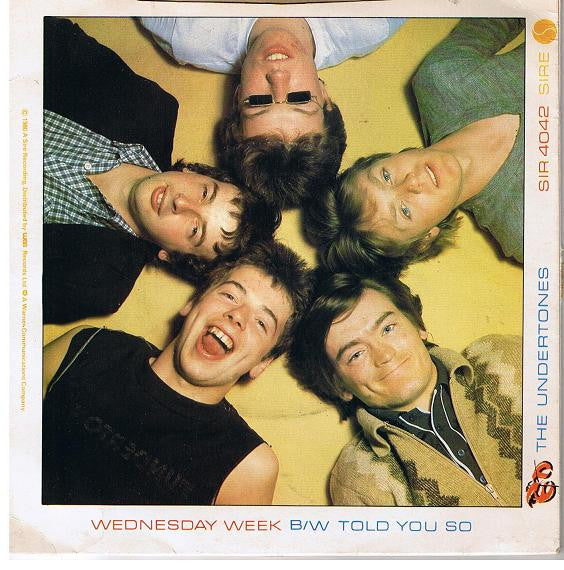 The Undertones : Wednesday Week (7", Single, Dam)