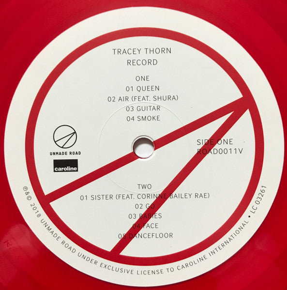 Tracey Thorn : Record (LP, Album, Red)