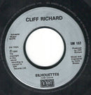 Cliff Richard : Silhouettes (7", Single, Jukebox, Sil)