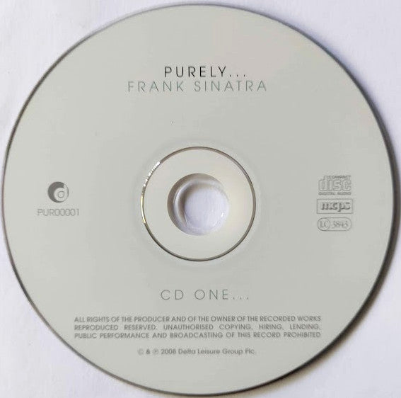 Frank Sinatra : Purely... Frank Sinatra (2xCD, Comp, RM)