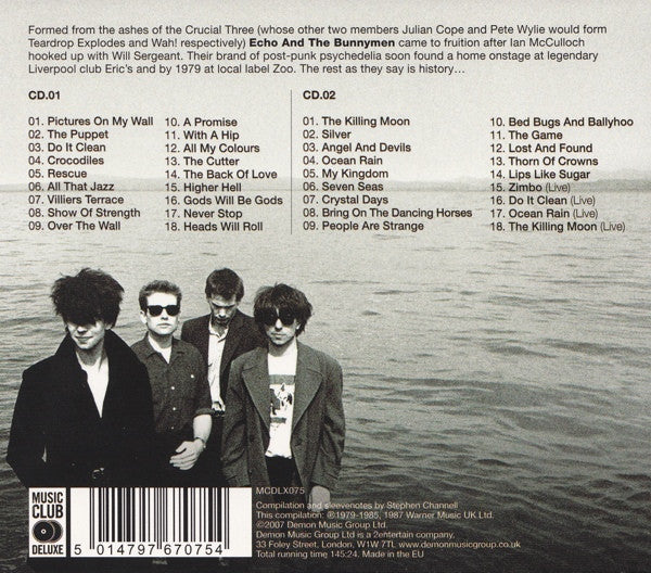Echo & The Bunnymen : Killing Moon (The Best Of Echo & The Bunnymen) (2xCD, Comp)